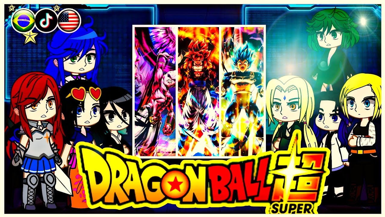 Gacha react to Dragon ball | Goku Broly kid boo + gacha life club react