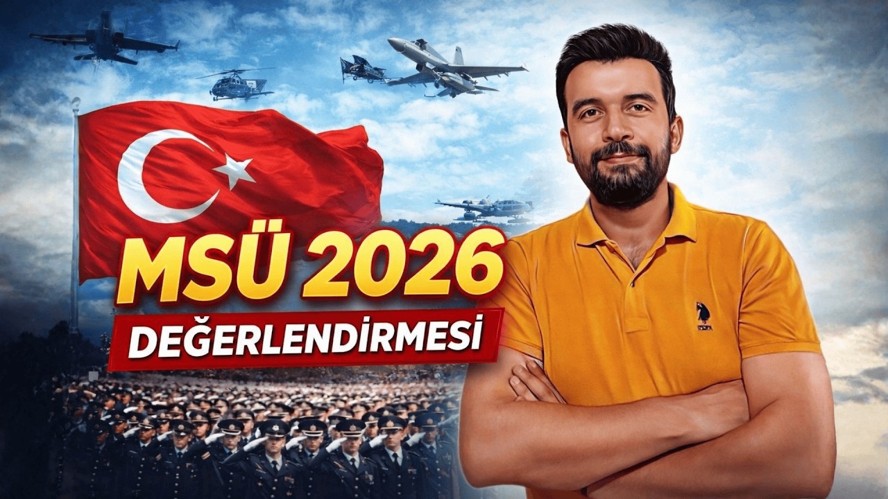 🔴 CANLI YAYIN | 2026 MS&Uuml; DEĞERLENİRMESİ #ms&uuml;
