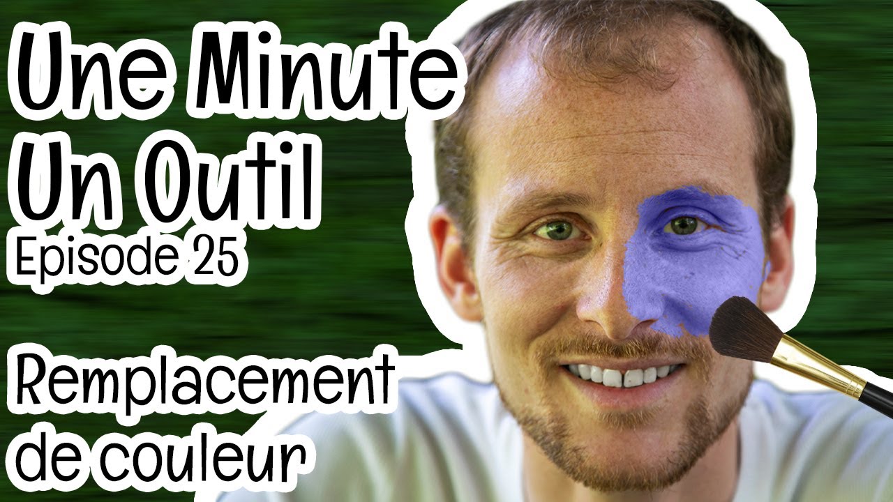 [Une Minute / un outil] Remplacer une couleur sur Photoshop