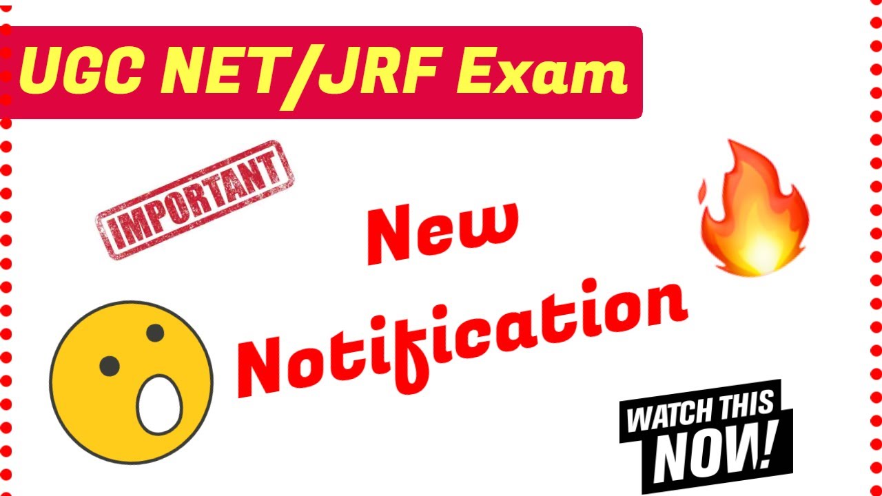 🔥🔥 New Notification by NTA || Watch Now 😊😊