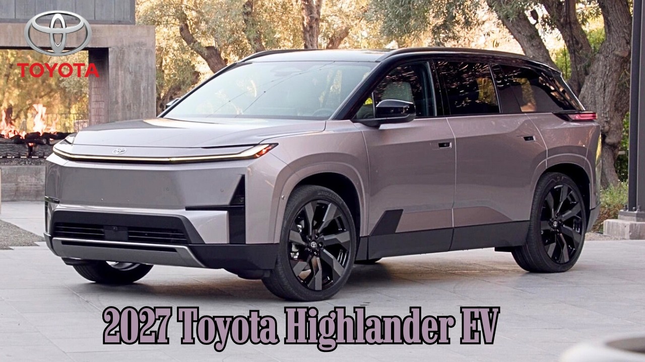 2027 Toyota Highlander EV Revealed: The End of the 