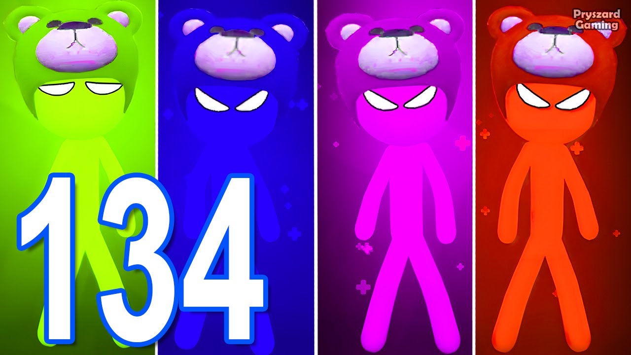 Stickman Party - Gameplay Part 134 Tournament Mode 1 2 3 4 Players Free Random MiniGames Update