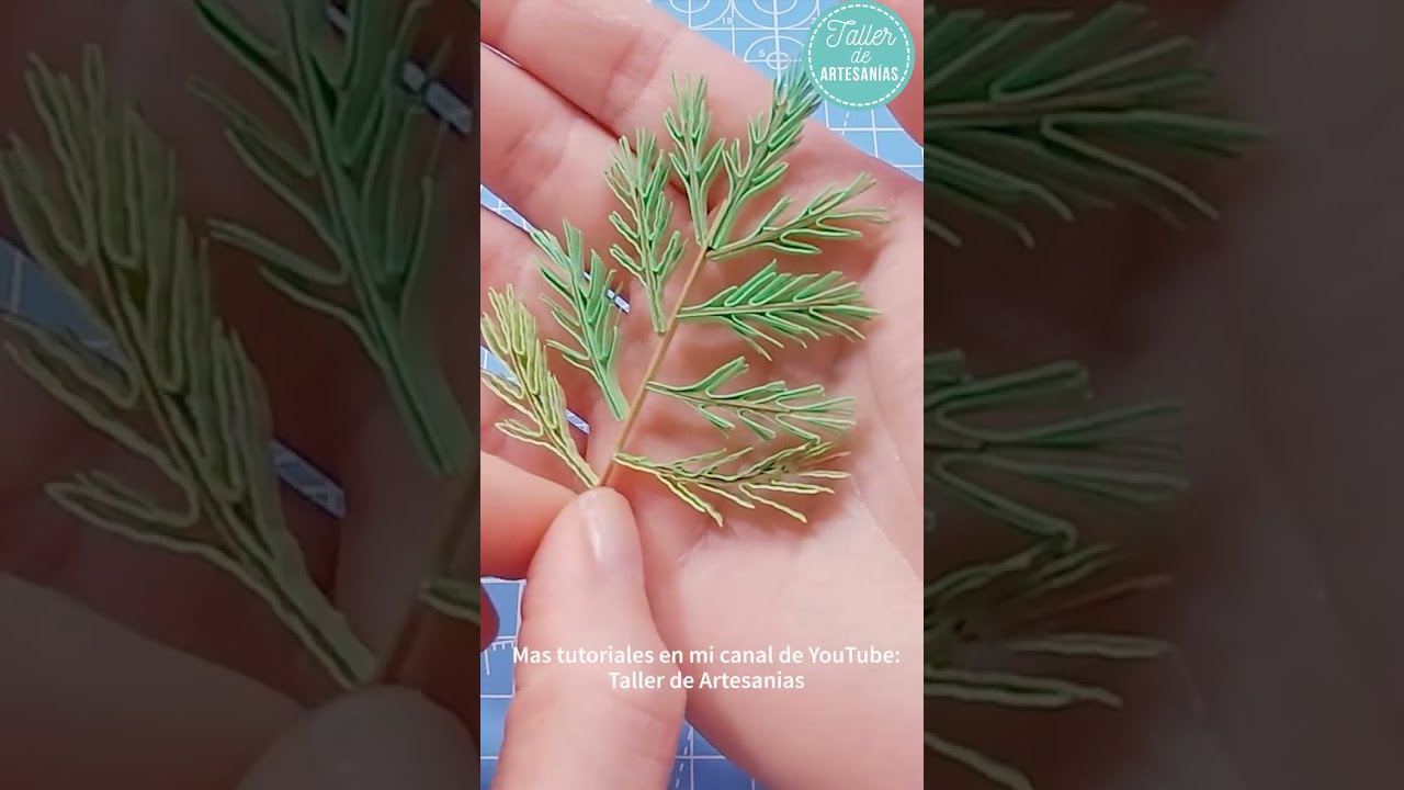 Filigrana paso a paso: Hoja de pino en filigrana