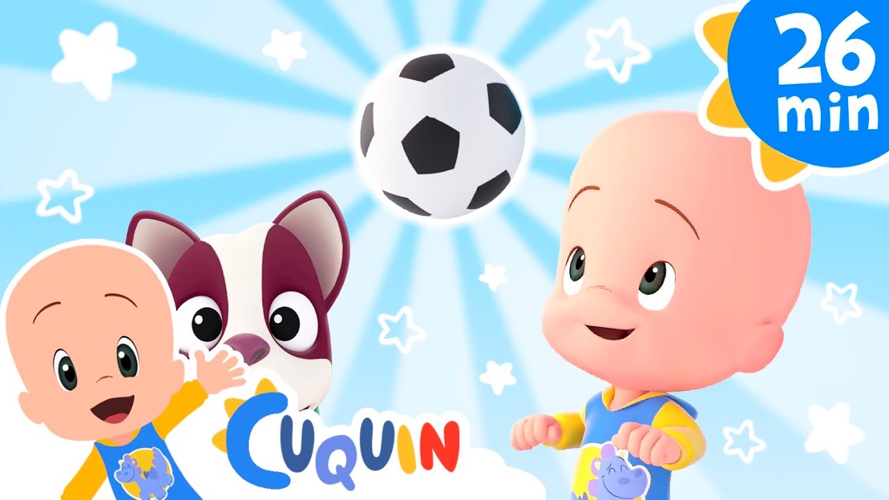 ¡Juega al fútbol con Cuquín! ⚽ | y más canciones y aventuras del pequeño Cuquín