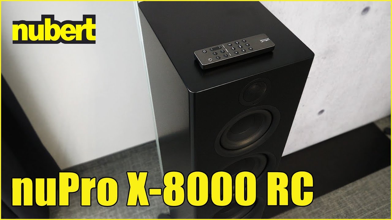 Nubert nuPro X-8000 RC | Lautsprecher mit Einmessfunktion