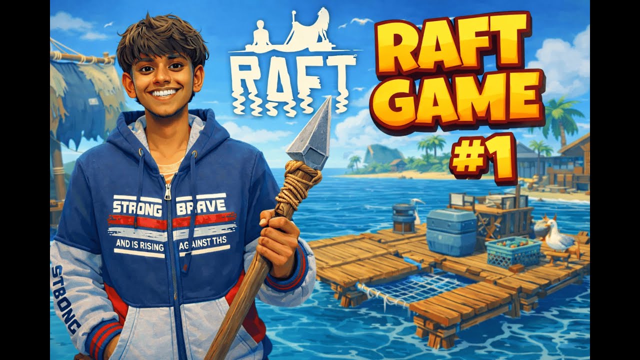 මායි මගේ යාළුවොයි පාරුවක තනිවුනා  🔴RAFT LIVE sinhala 🔴EP1   🔴