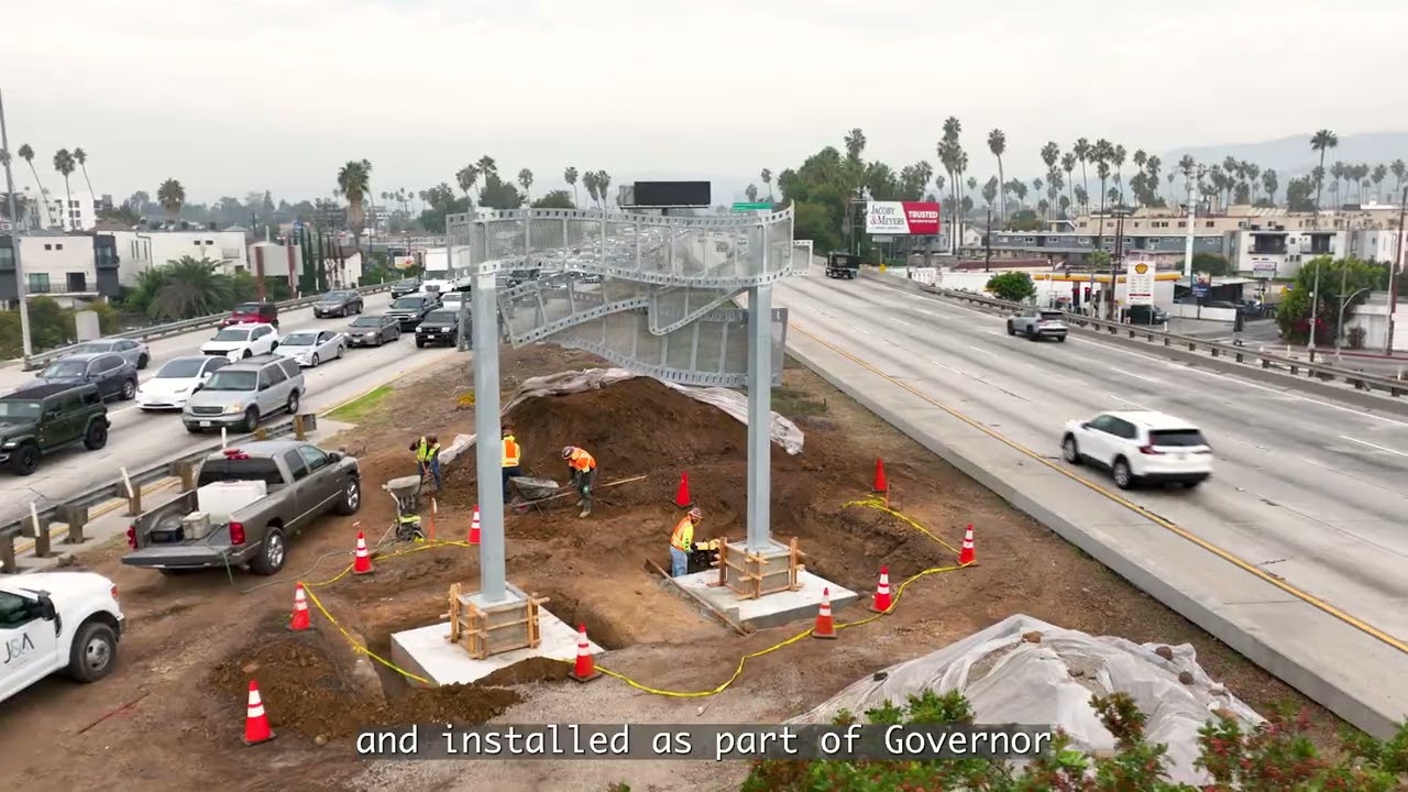 Clean California U.S. 101 Lankershim to Beaudry Beautification Project