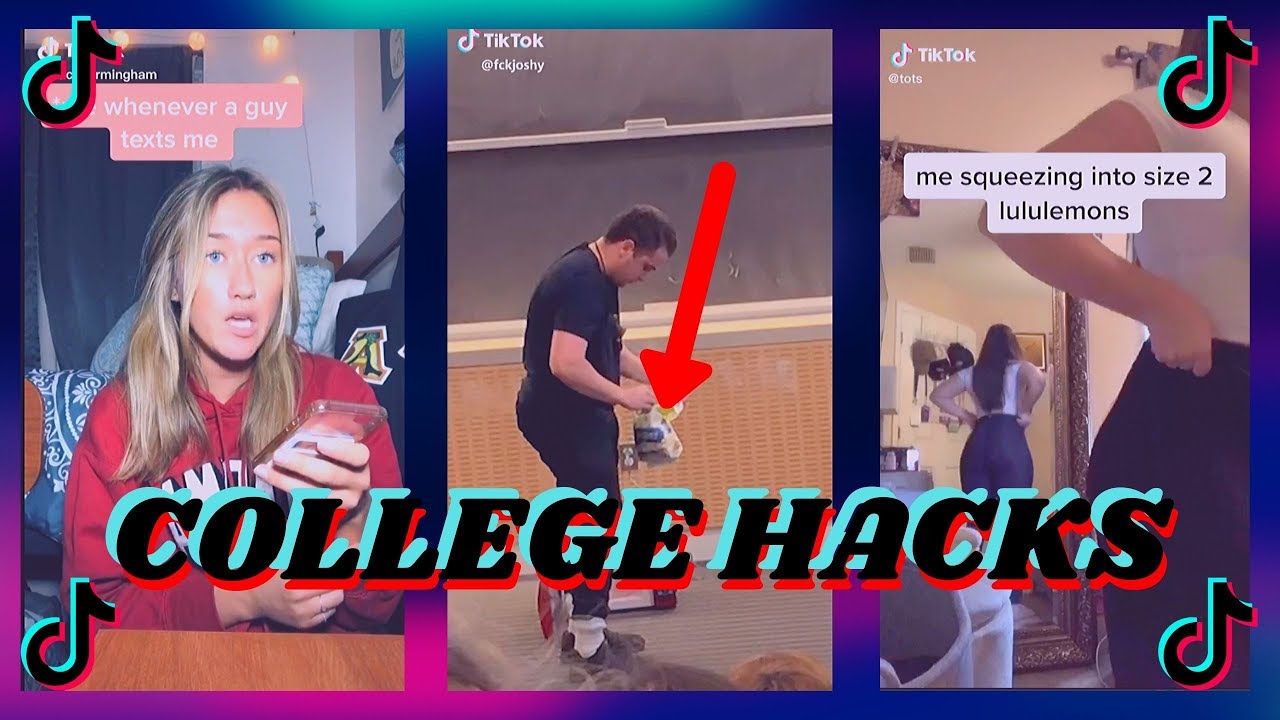 College Hack Tik Tok Compilation | TikTok Talk Episode 1