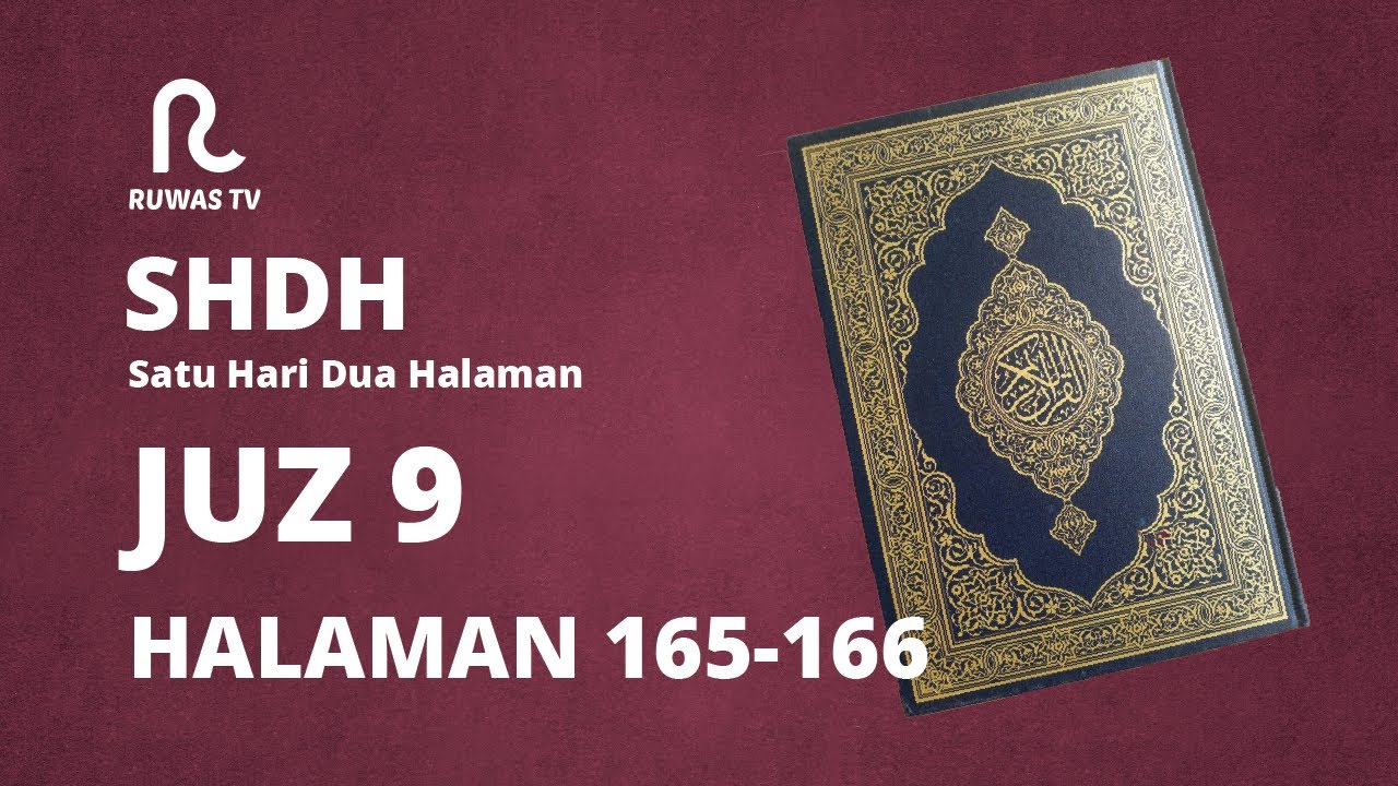 SHDH - Juz 9 Halaman 165-166