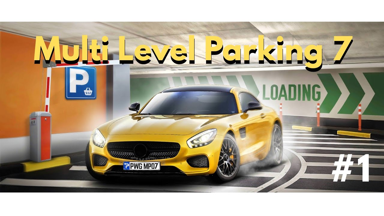 Pro Driver Mod On |Level 1 to 5 Clear in Multi Level Parking |Part1 #multilevelparking #cargame 