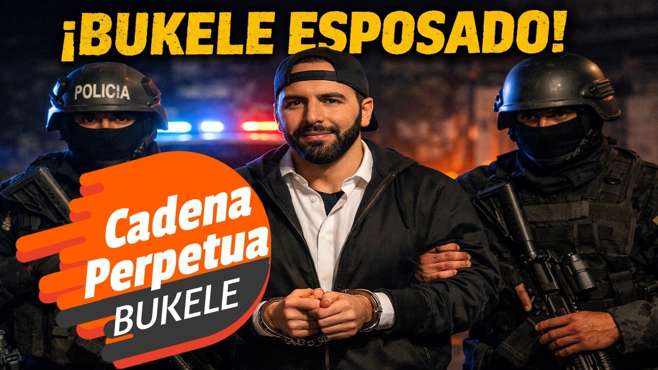 Cadena Perpetua Para Bukele y sus Diputados