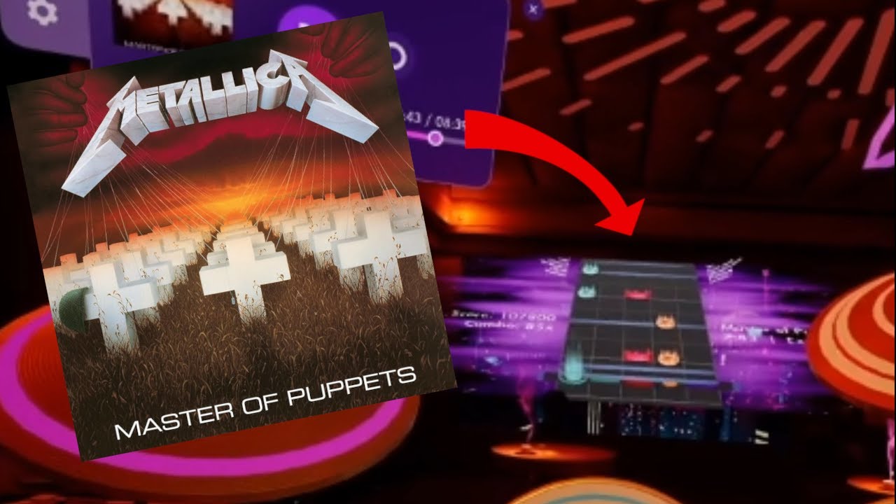 Playing Master of Puppets for the FIRST TIME | Paradiddle VR