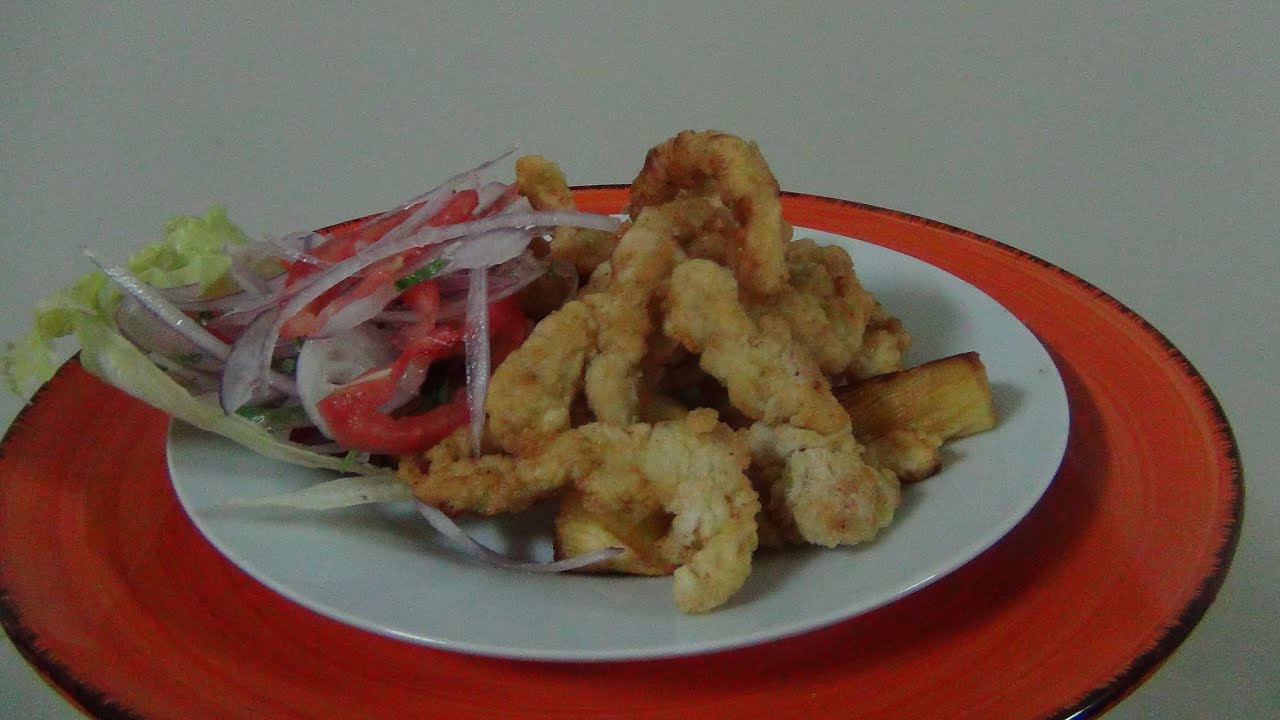 Receta de Chicharron de Pota - como preparar Chicharron de Pota