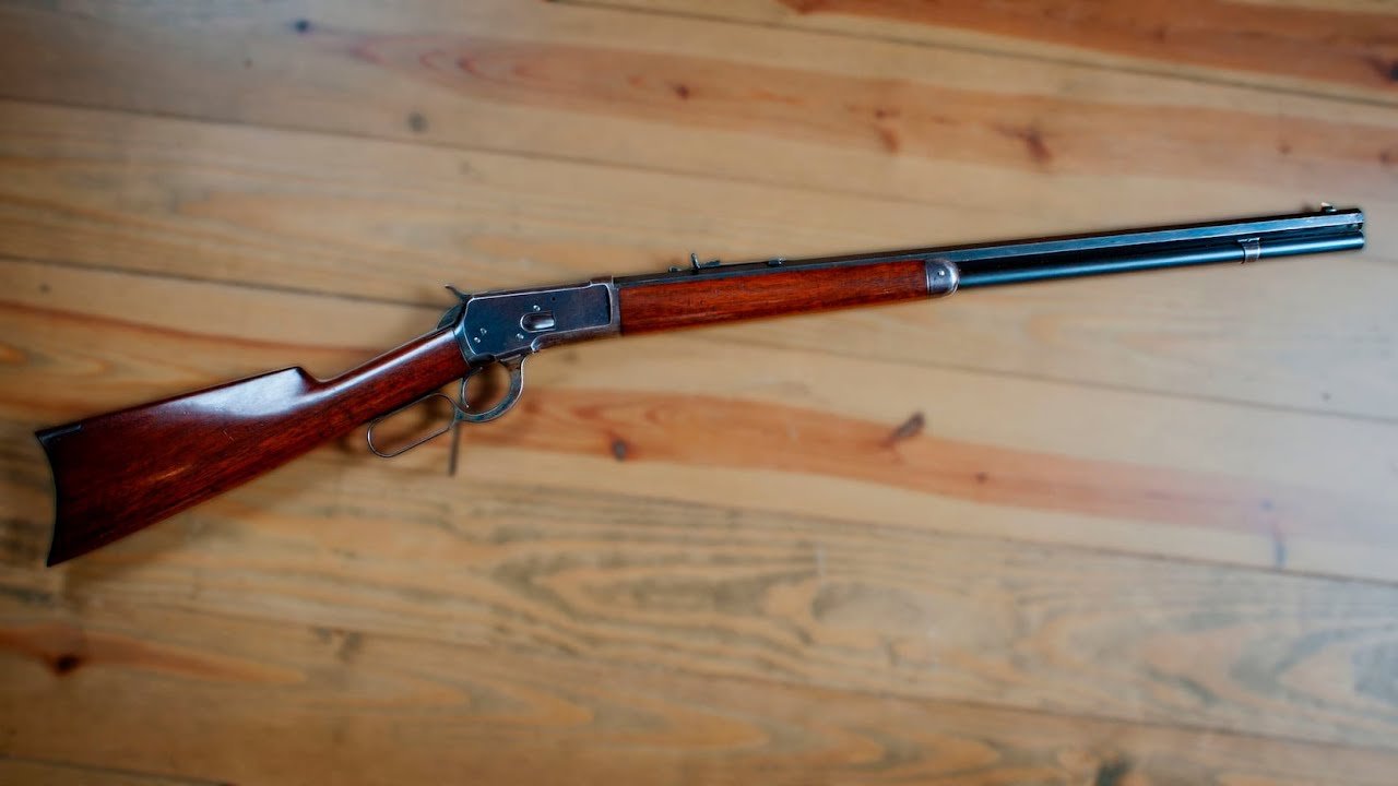Como montar Rifle Winchester modelo 1892 calibre 44