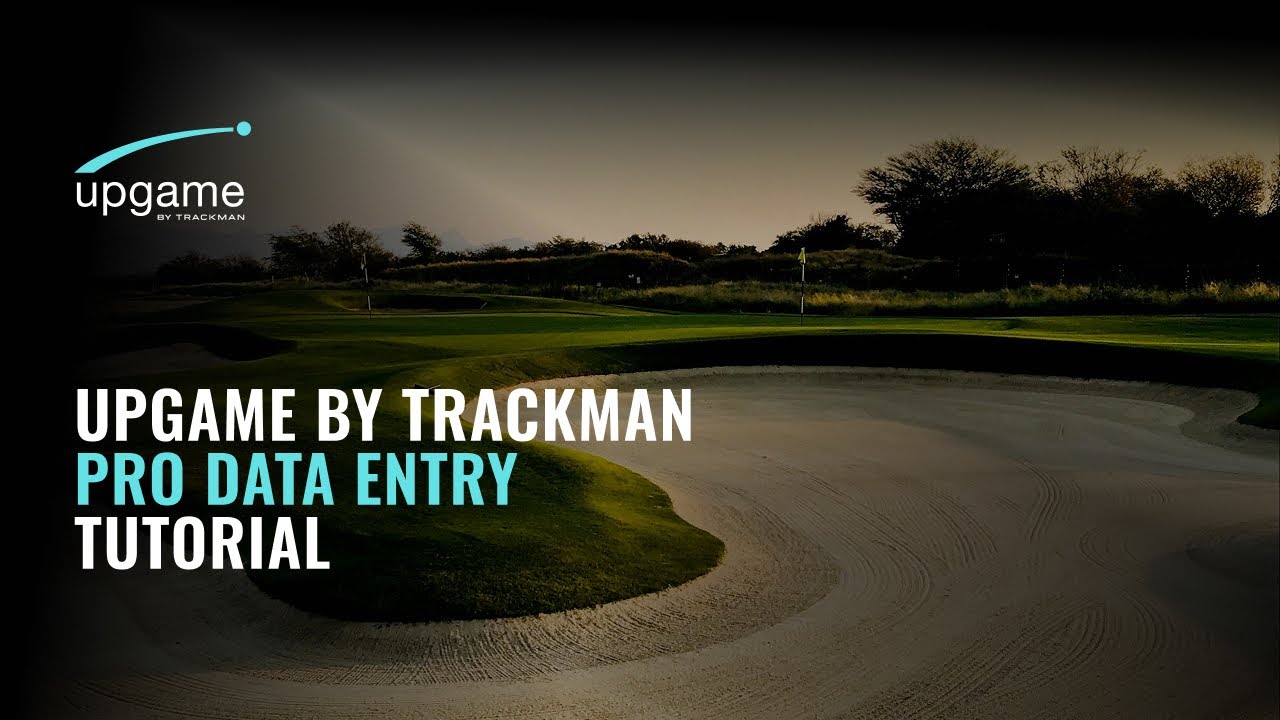 Upgame By Trackman Pro Data Entry Tutorial