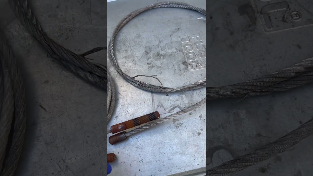 Triumph 4 Post lift cable maintenance.