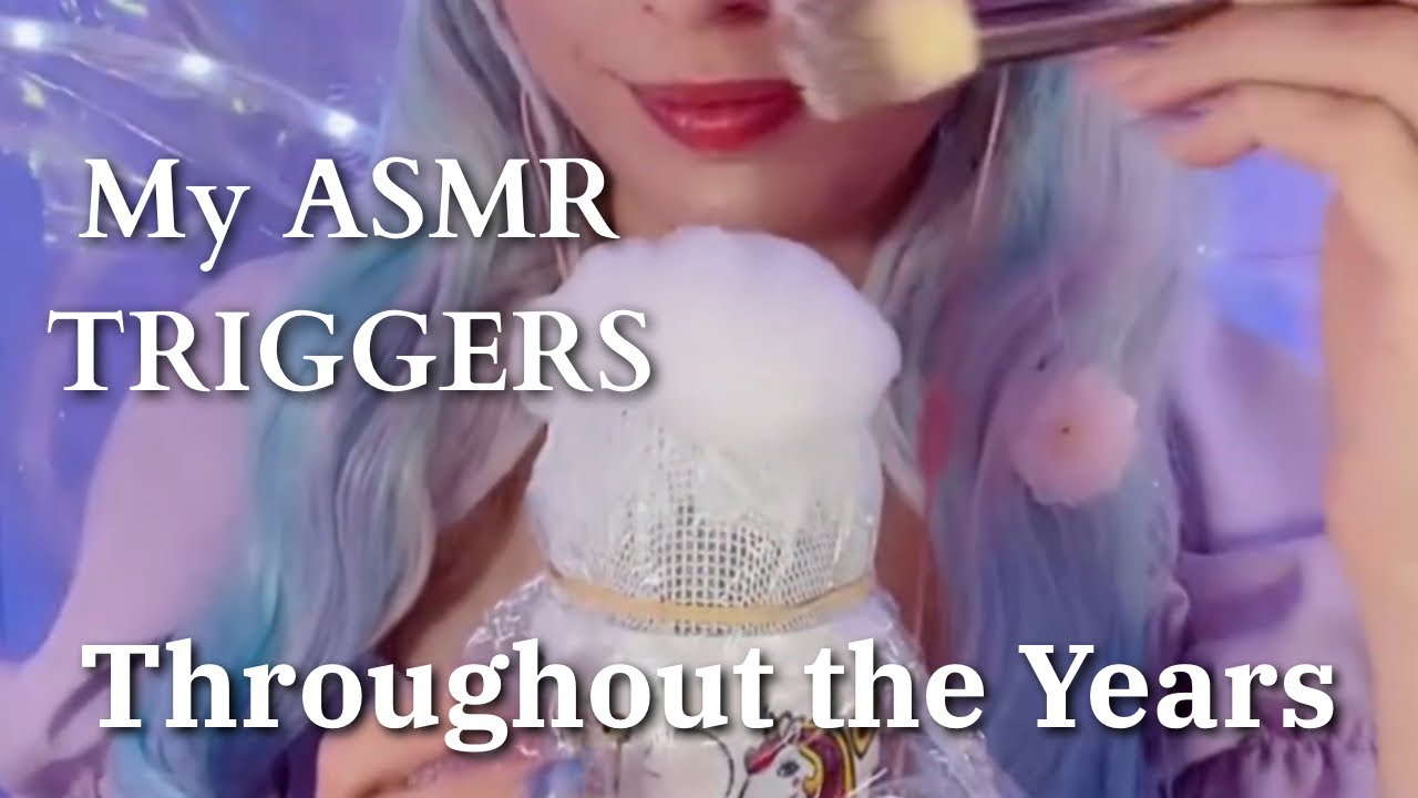 A compilation of many TikTok Videos & ASMR triggers I have done on my channel! 💖#asmrsounds #asmr
