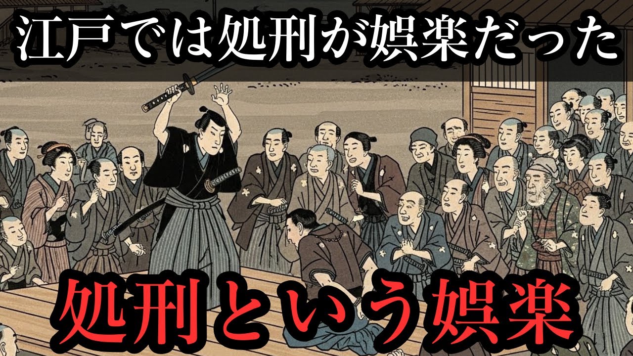 【江戸の闇】処刑・晒し・群衆｜小塚原刑場はなぜ必要だったのか