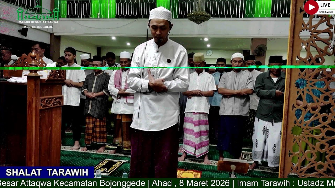 Sholat Tarawih Ramadhan 8 Maret 2026