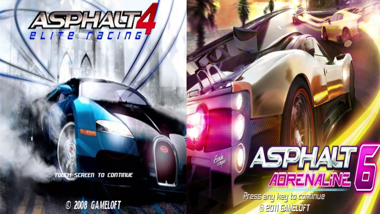 Asphalt 4 & 6 Mashup (BGM 2 & Electro 11 Neon Blur)