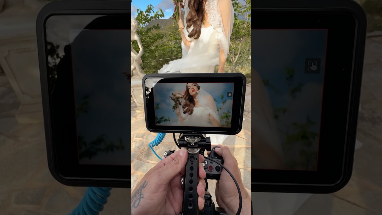 Touch to focus, on the Atomos Shinobi II with FX3, is a DREAM 😍 #fx3 #fx30 #atomos #filmmaker