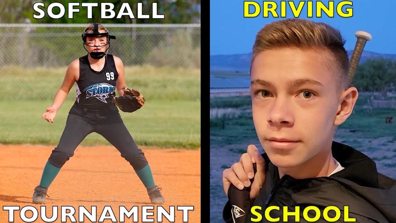 DRIVING SCHOOL and FIRST SOFTBALL TOURNAMENT of the SEASON! 🚗🥎