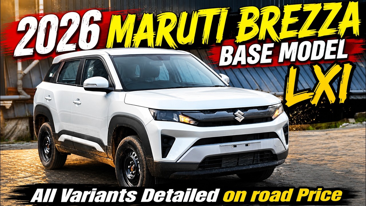 2026 Maruti Suzuki Brezza Lxi Base Model Malayalam Review | Maruti Brezza Lxi 2026 | On road Price