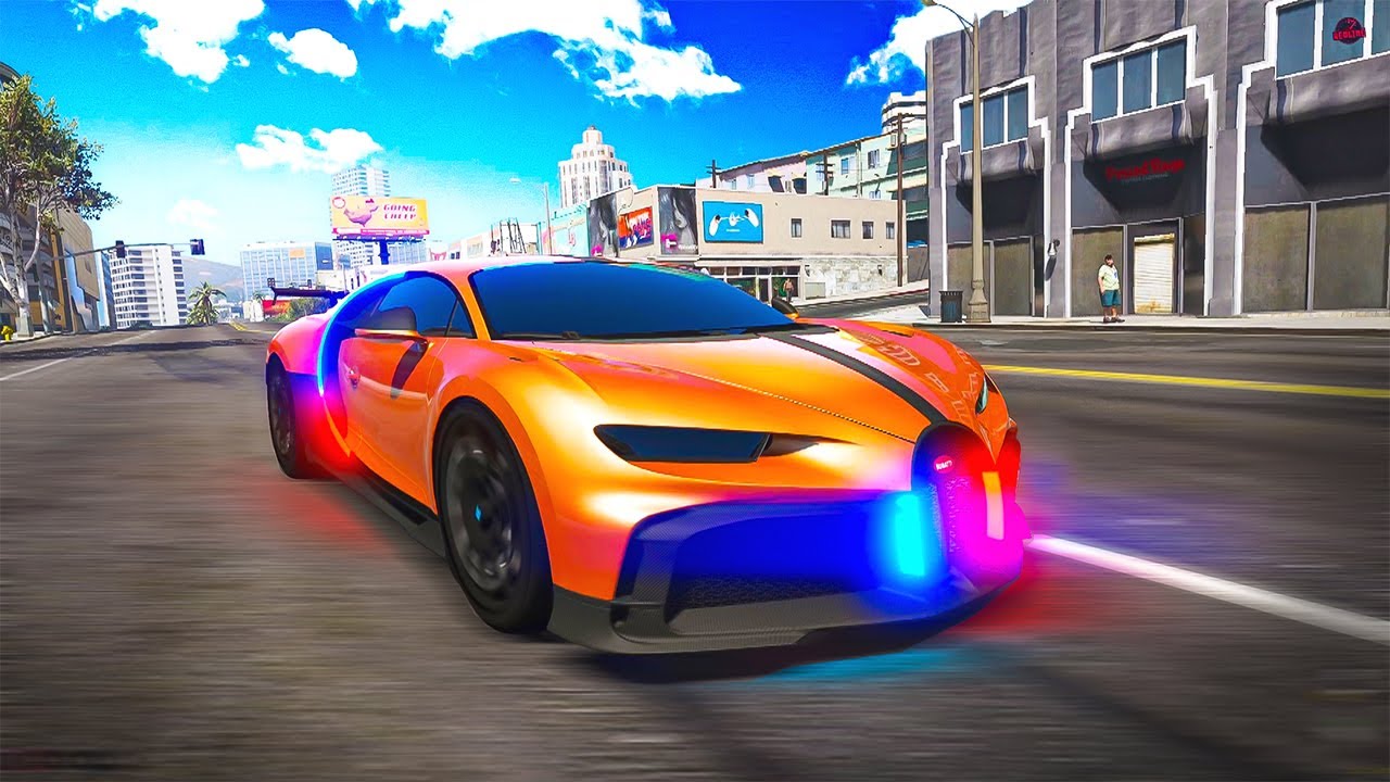 Я СТАНОВЛЮСЬ ПОЛИЦЕЙСКИМ ПОДРАЗДЕЛЕНИЕМ BUGATTI CHIRON НА ВЫСОКОЙ СКОРОСТИ В GTA 5 RP