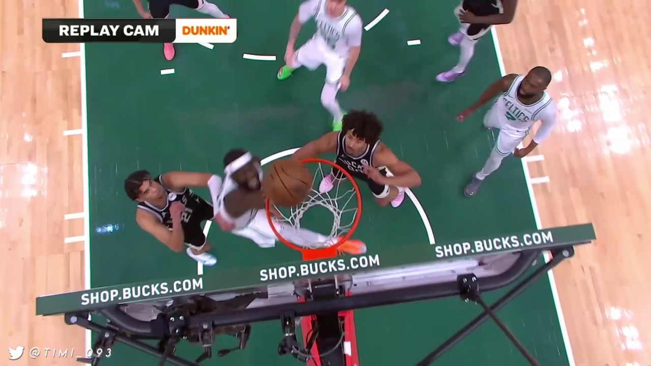 Лучшие моменты игры Неемиаса Кветы против &laquo;Милуоки Бакс&raquo; (19 очков, 10 подборов, 4 блока) | Сезон...