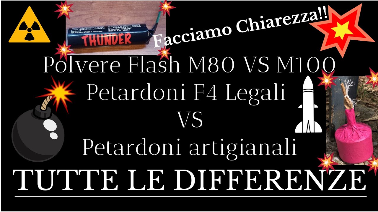 Petardoni F4 Legali Vs Petardoni illegali TUTTE LE DIFFERENZE⚠️ #bombe #illegal #capodanno