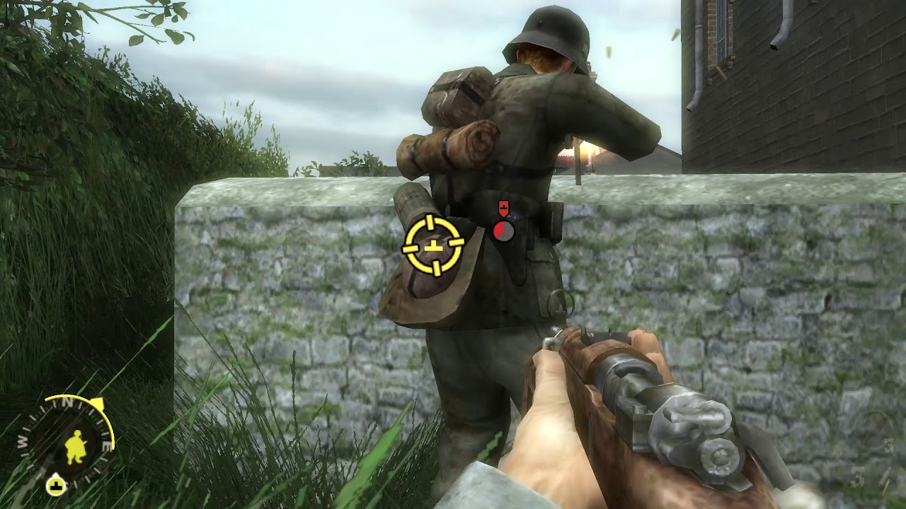 Brothers in Arms Earned in Blood Skirmish Co op (Through the Rubble) (MY POV) German