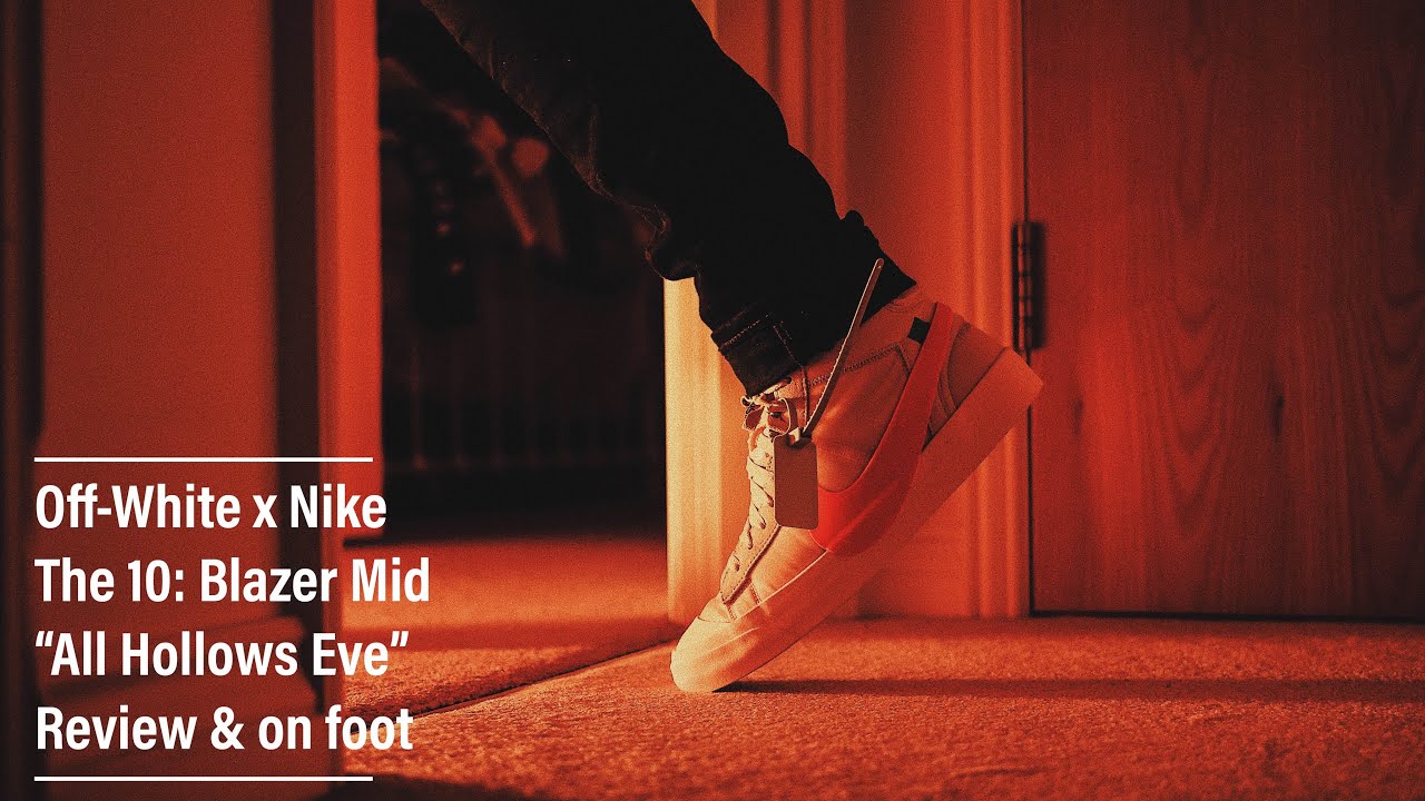 Off White X Nike: The 10 Blazer Mid 