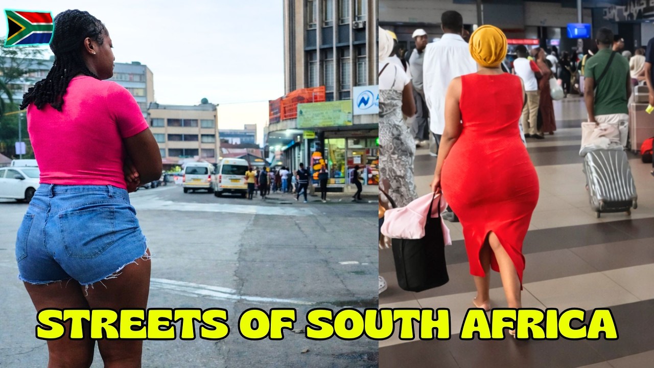WALKING the streets of PRETORIA and JOHANNESBURG | South Africa | Travel Vlog | STREETS #street