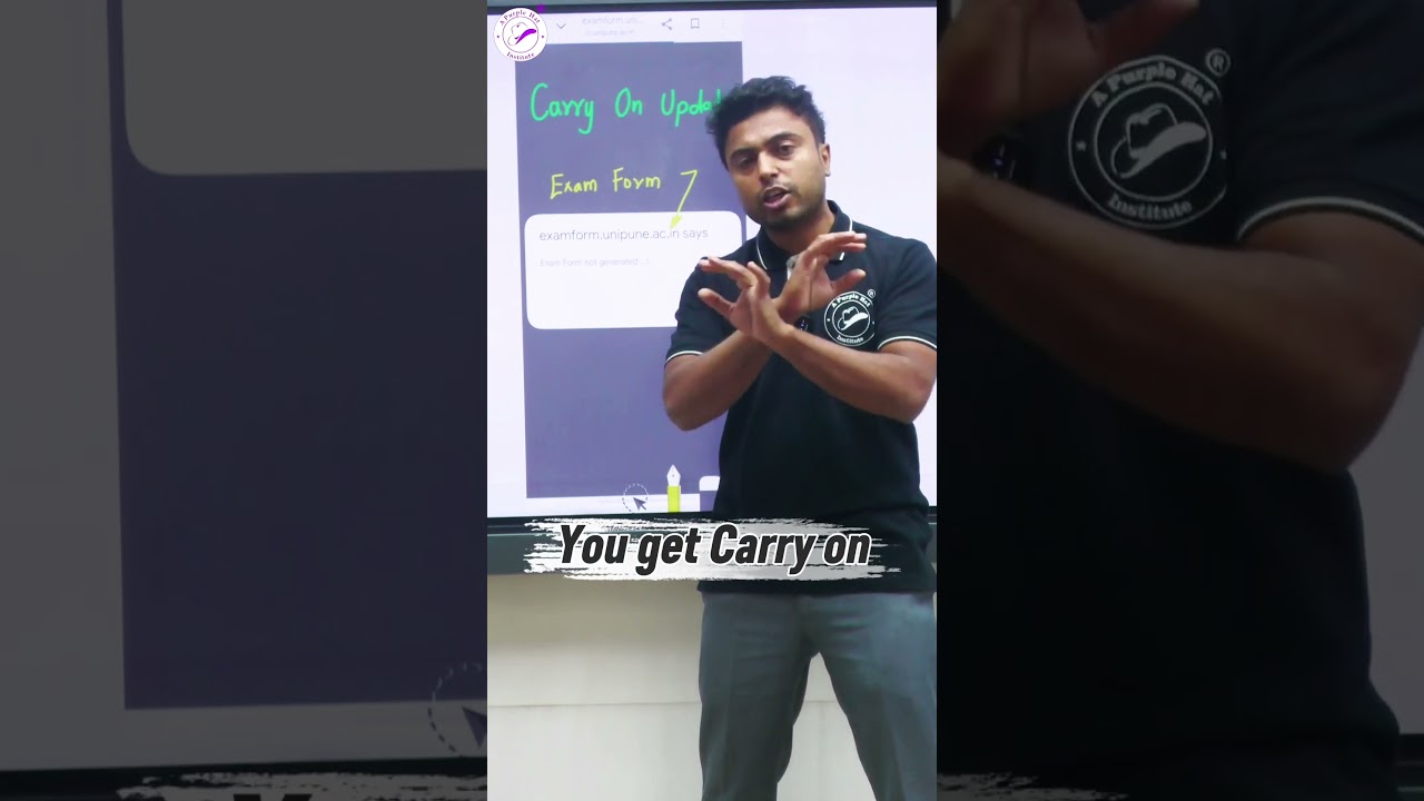 Carry on Exam form feeling Update | SPPU Endsem | #exam #ytshorts #engineering