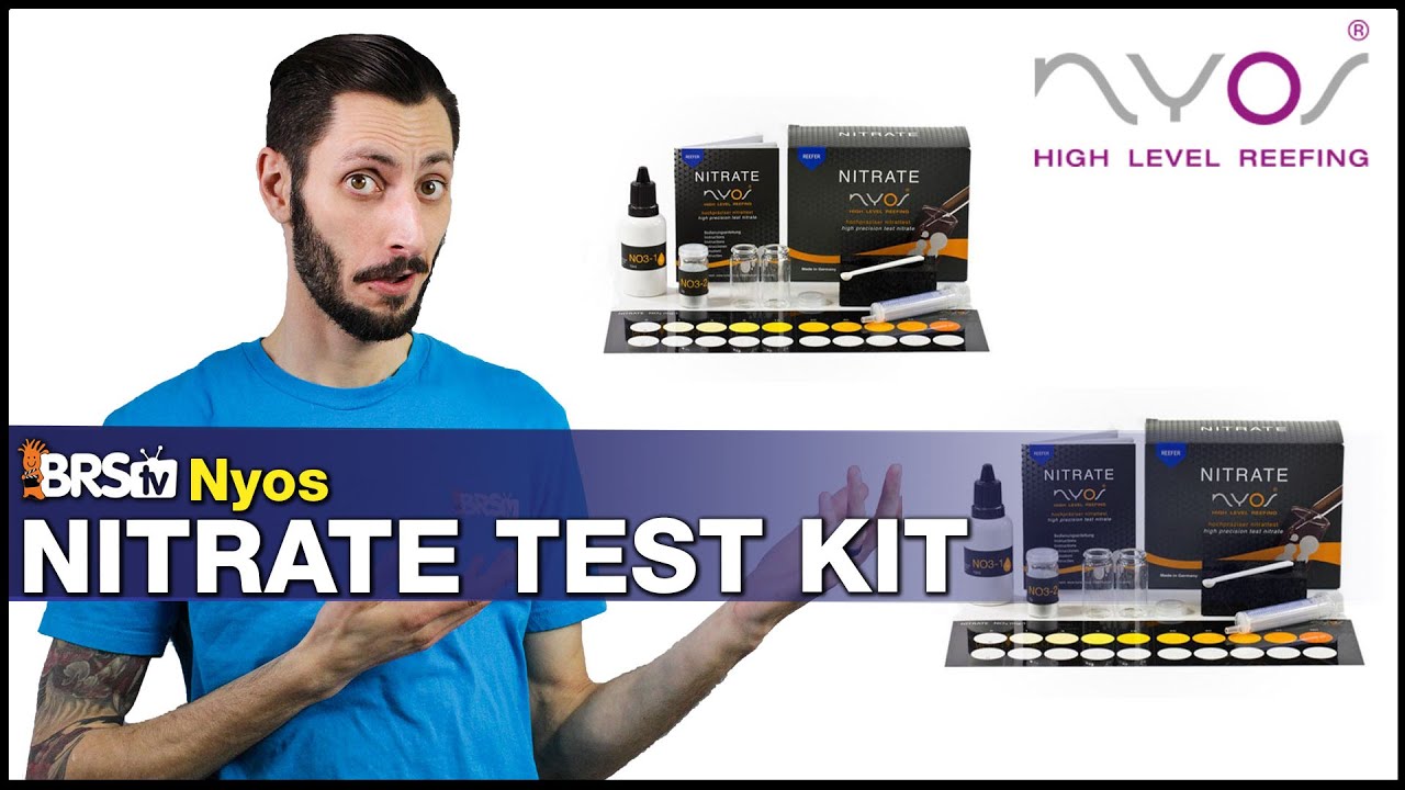 If your saltwater tank nitrate levels are concerning, test them accurately. | Nyos Nitrate Test Kit