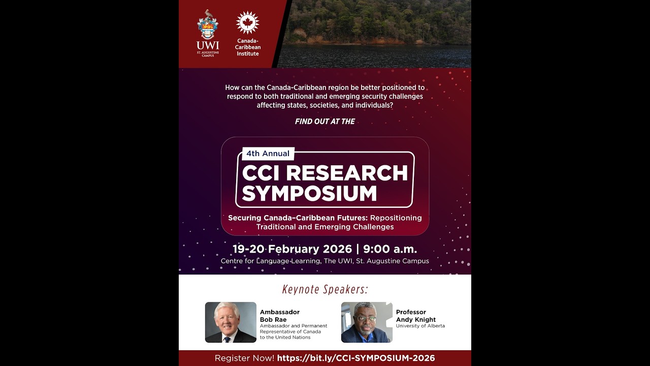 Hon.  Bob Rae Keynote Presentation   Feb 19 2026 UWI St  Augustine CCI Research Symposium