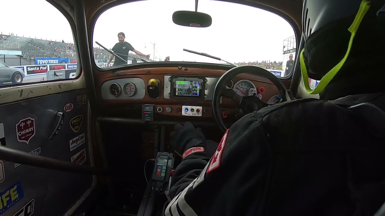 Outlaw Flat Four - 9.47 Second 1/4 Mile @ 145 MPH In Car Footage - James Wotton