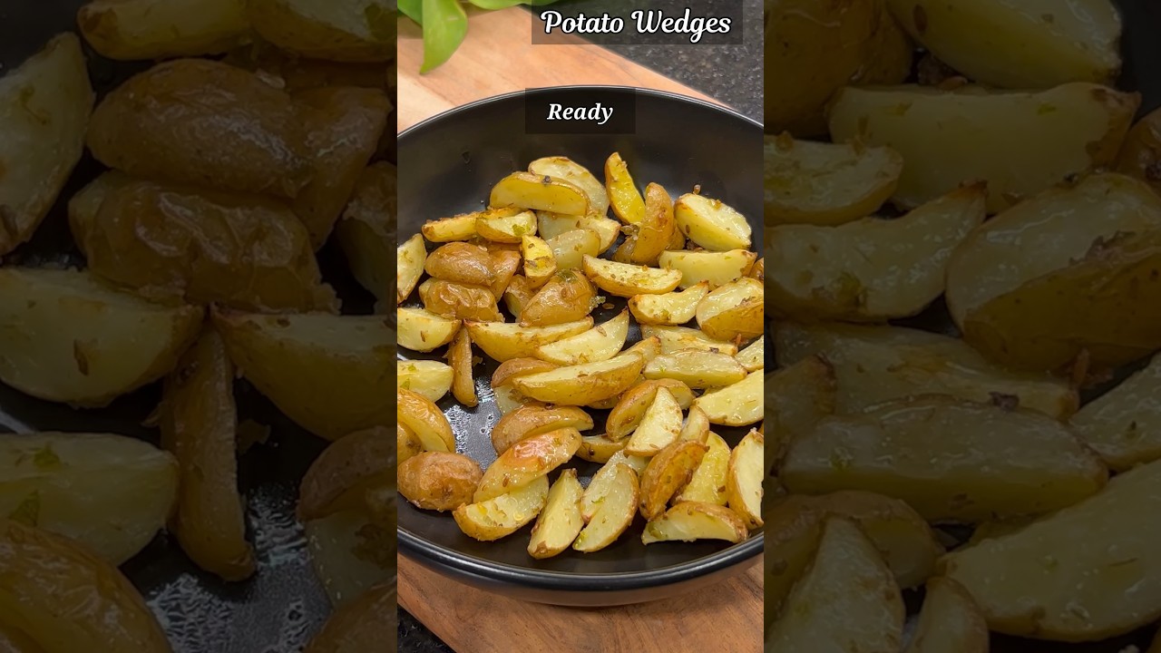 Potato Wedges - Indian twist for fasting | Tasty upvas recipe |#shobhasrecipelab #shorts