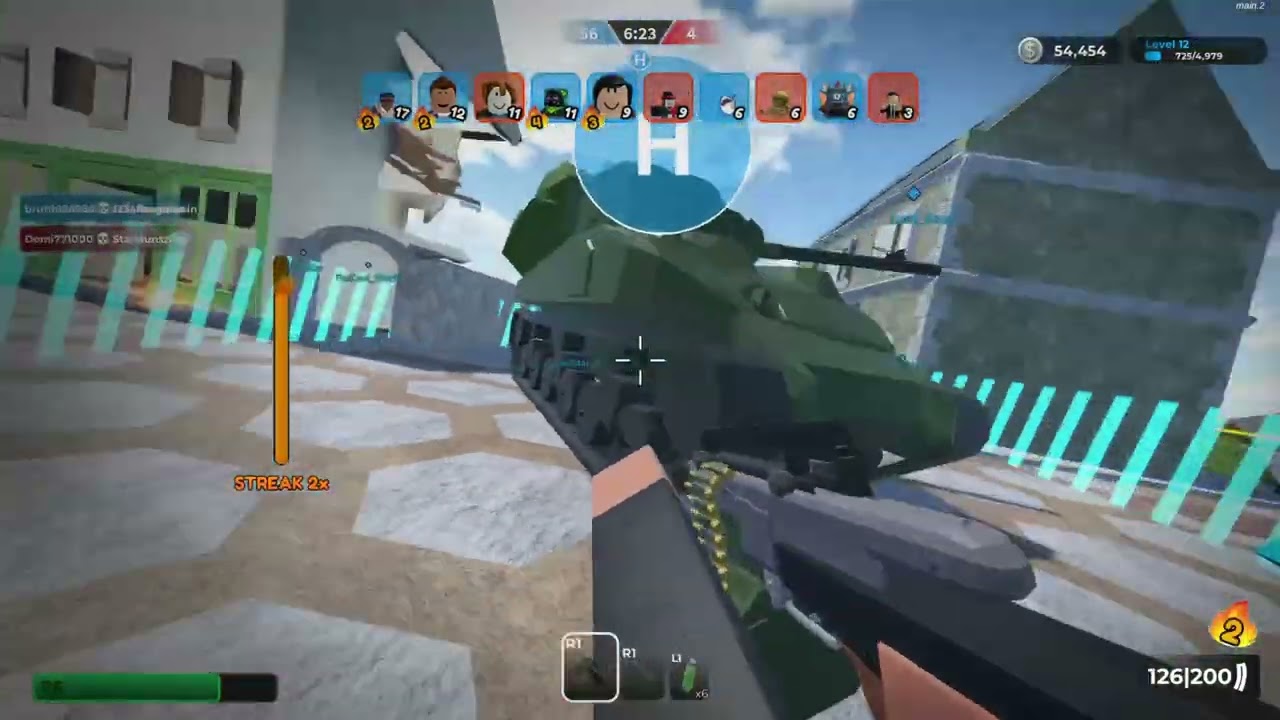 Weird gun game Roblox