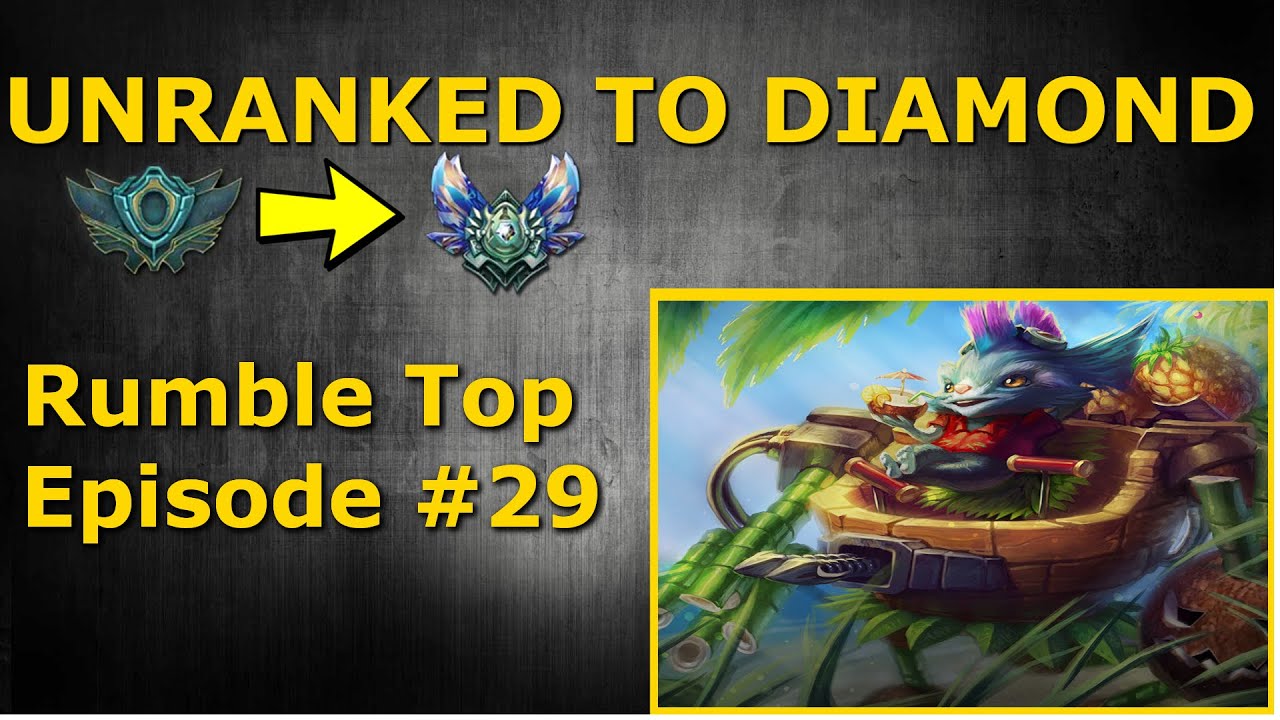 Unranked to Diamond - Rumble Top Season 6 - Episode #29