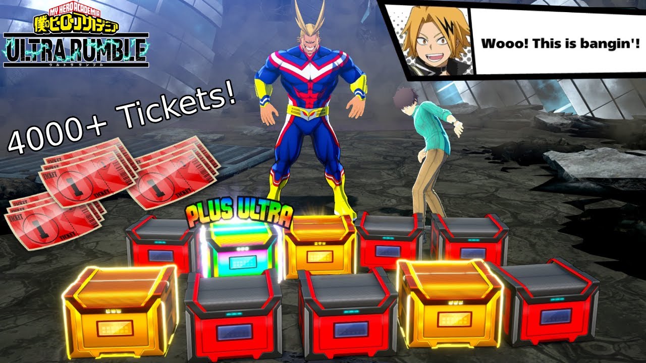 OUR LUCK WAS STOLEN! (Tech Denki Summons) | My Hero Ultra Rumble