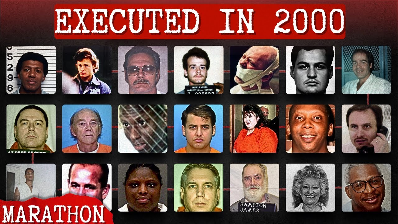 All PRISONERS EXECUTED in 2000: Last Words & Final Meals on Death Row | MARATHON.