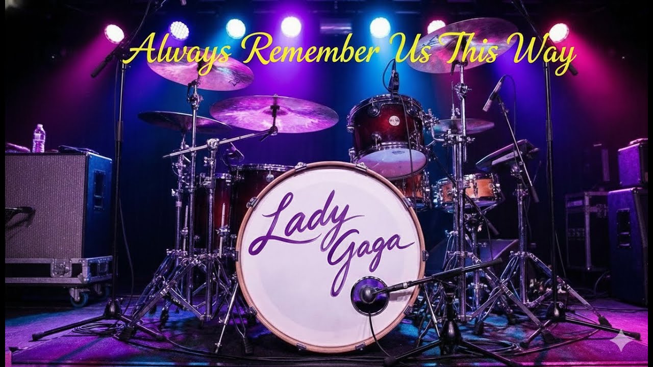 ALWAYS REMEMBER US LIKE THIS (Lady Gaga Bateria Cover)