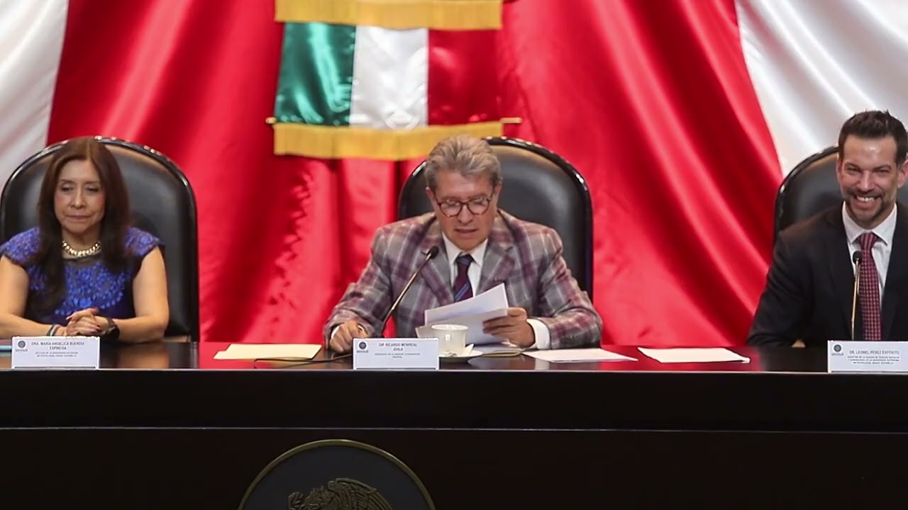Ricardo Monreal   inauguración del Modelo Parlamentario Universitario de la UAM Xochimilco