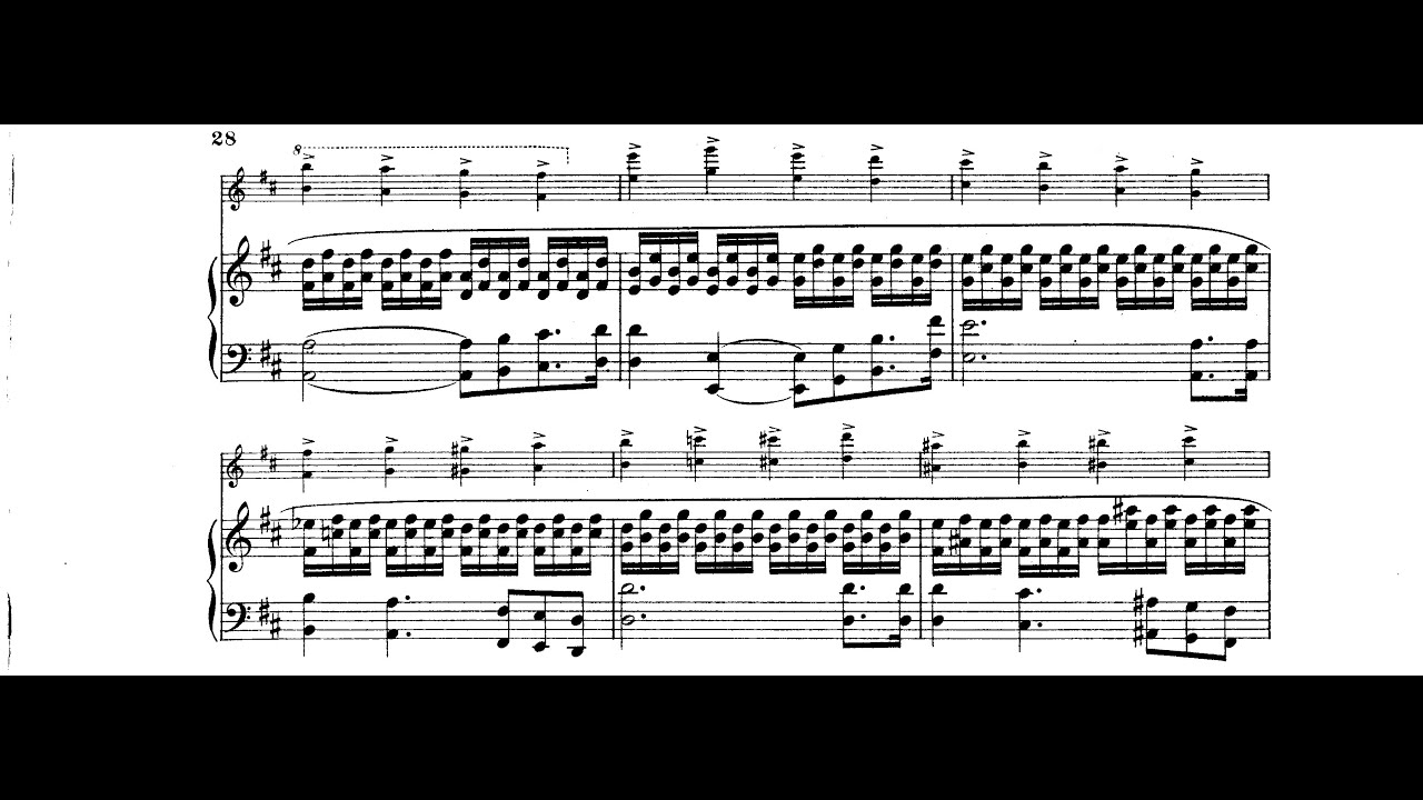 Henryk Melcer-Szczawiński - Violin Sonata in G-Major (Gębski, Ławrynowicz)