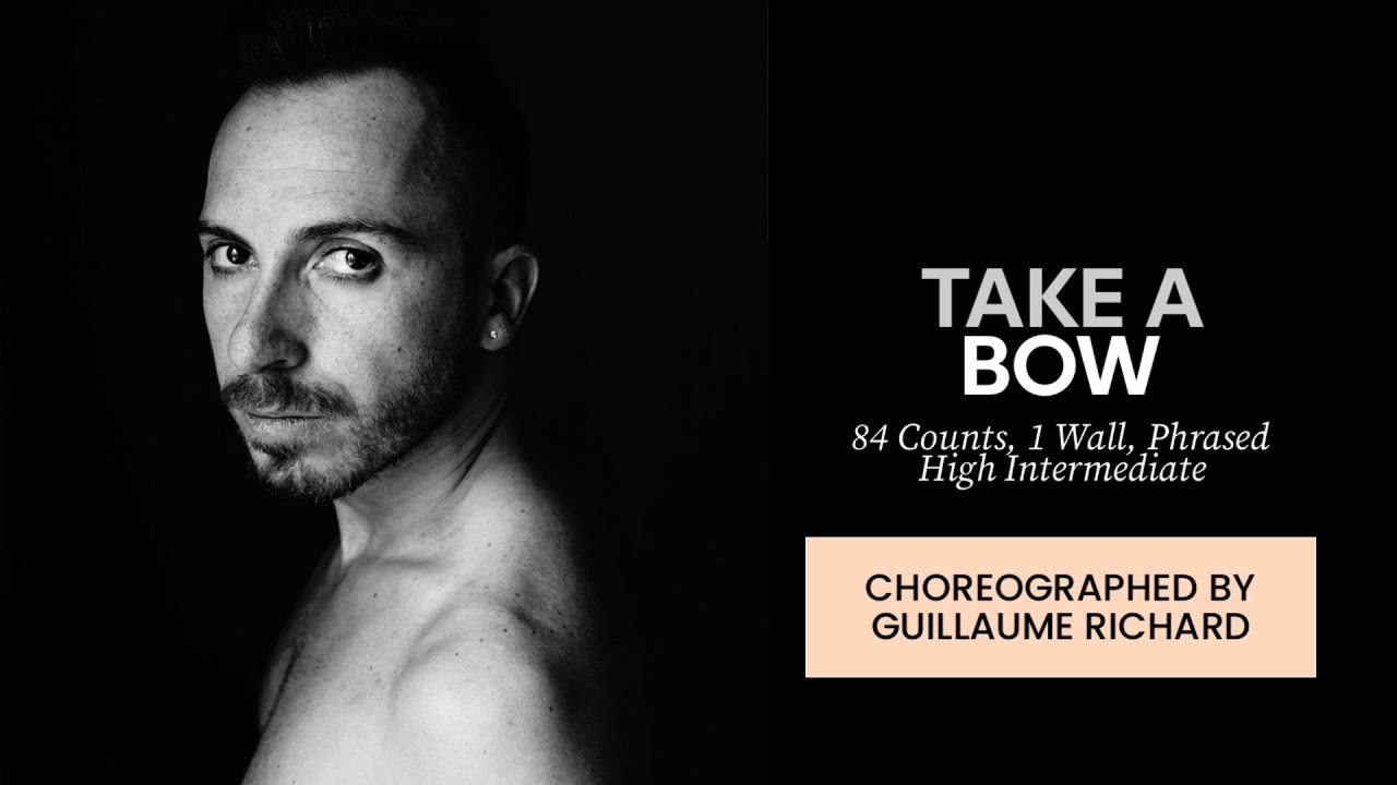 Take A Bow (line dance by Guillaume Richard)