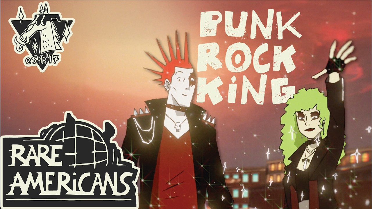 Rare Americans - Punk Rock King (Official Music Video)