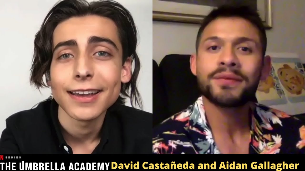 The Umbrella Academy Season 2 Interview -David Castañeda and Aidan Gallagher