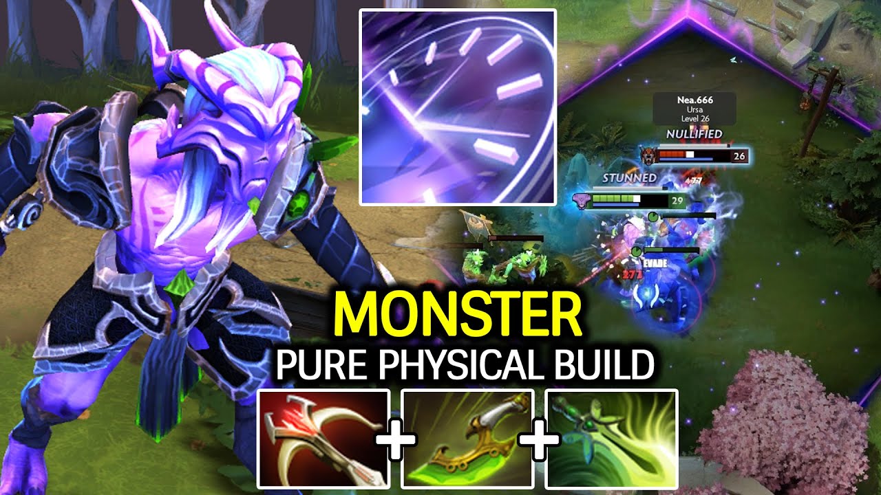 Faceless Void TIME ZONE = MONSTER CARRY With Pure Physical Build Dota 2