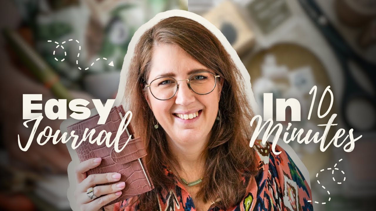 Journal With Me | Easy Journaling Under 10 minutes with tapes from Washi Tape Shop